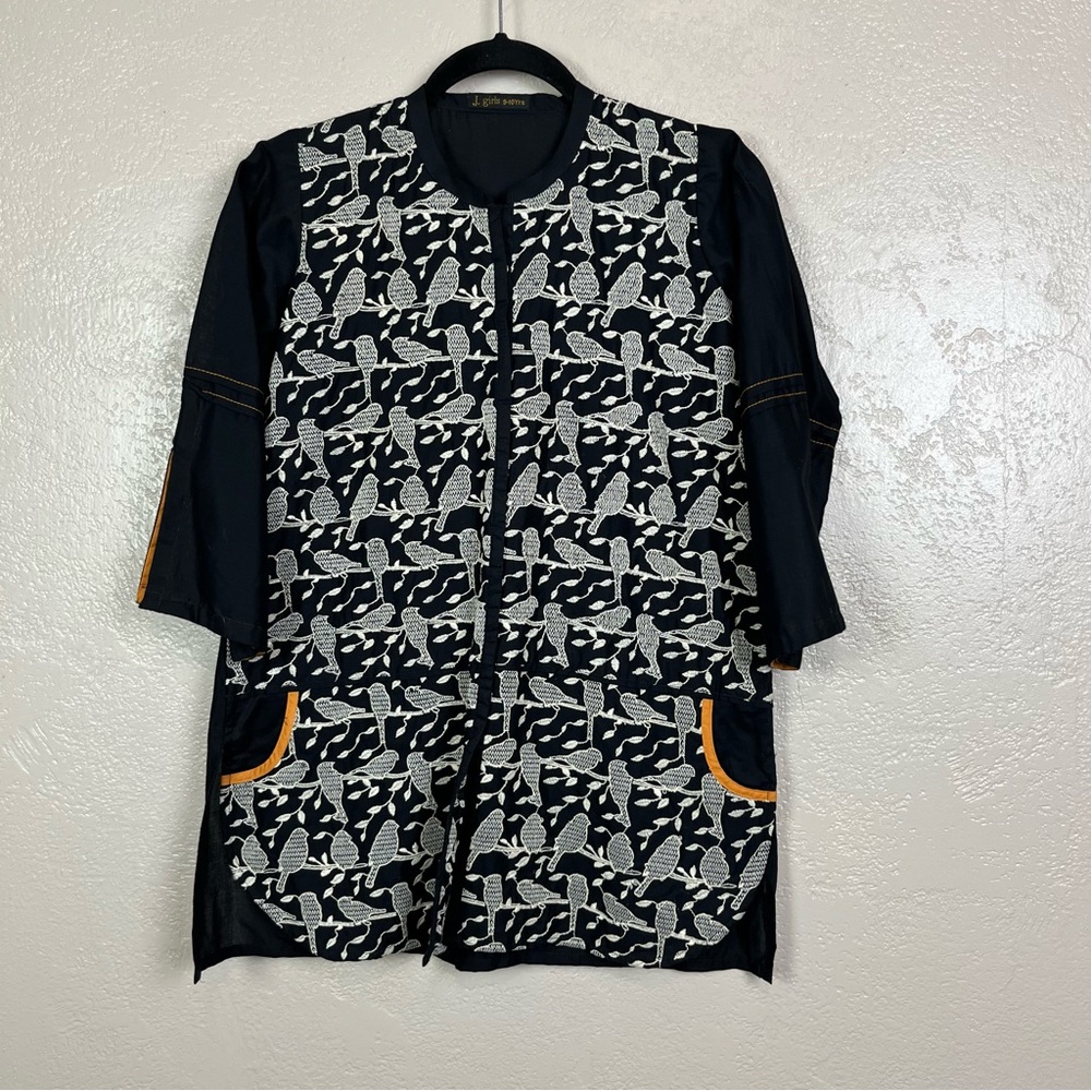 Kids Salwar Kameez Party Wear Indian Designer Wedding Pakistani Dress Tunic Sz 9 - Picture 13 of 15